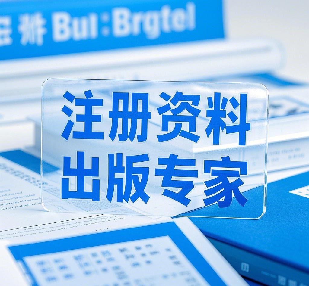 注册资料出版专家